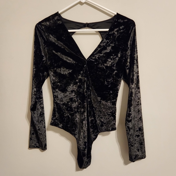 VICTORIA'S SECRET velvet bodysuit - Picture 2 of 5